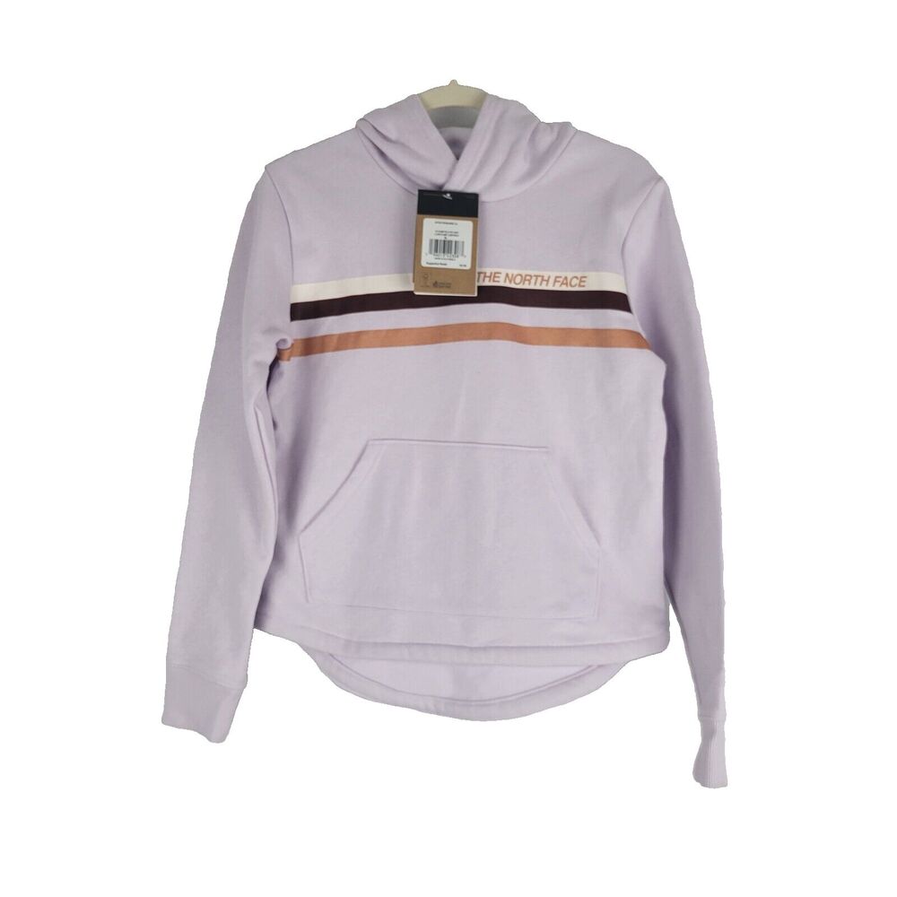 The North Face Teen Girls Camp Fleece Pullover Hoodie Lavender size XL NWT $40